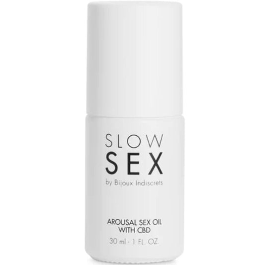 Bijoux Slow Sex aceite de masaje sexual con CBD 30 ml