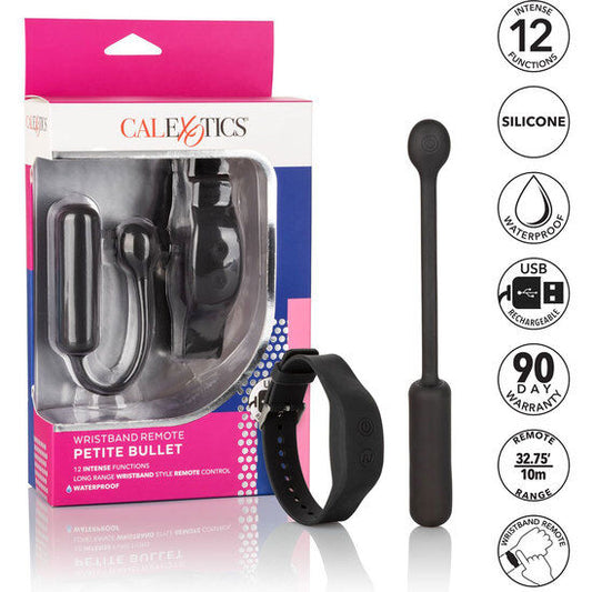 CalExotics bala vibradora con pulsera de control