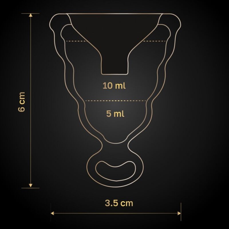 G-Vibe GCup copa menstrual negra