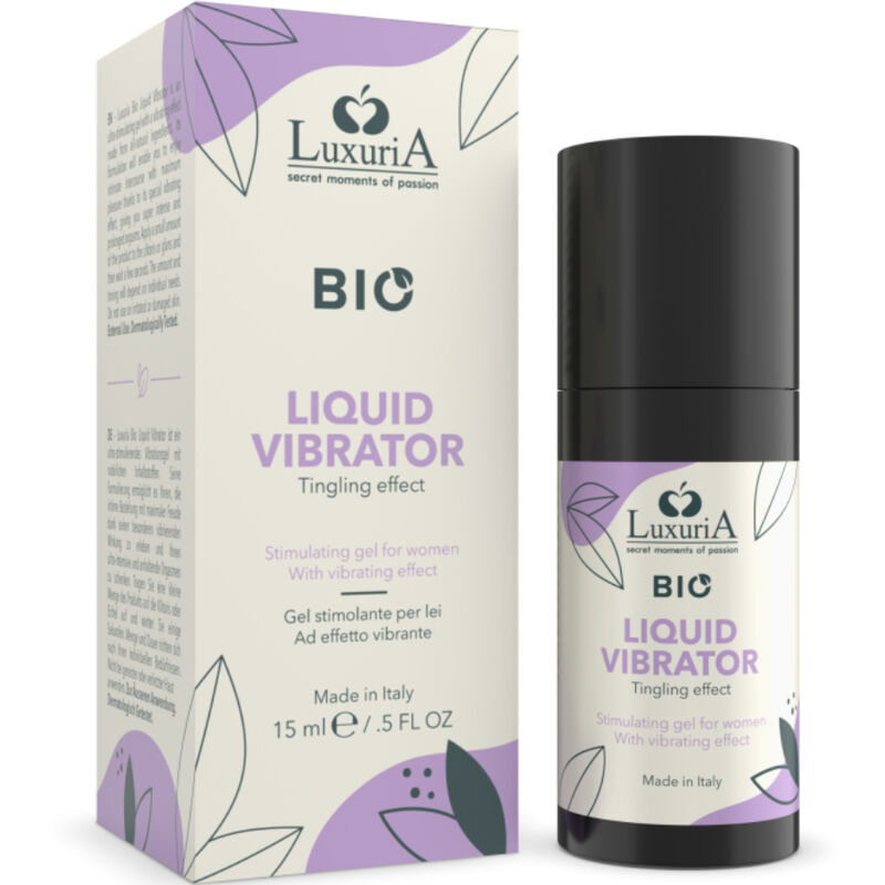 Intimateline Luxuria Bio gel estimulante para ella efecto vibrador 15 ml
