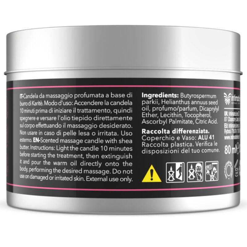 Intimateline Luxuria vela de masaje uva 80 ml