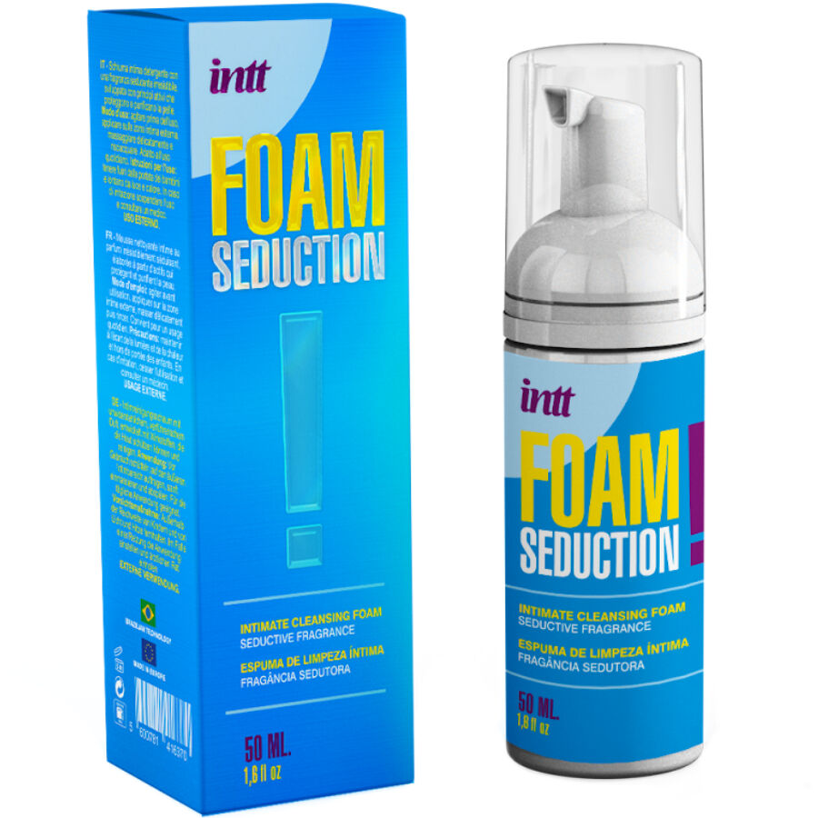 Intt releases foam seduction espuma limpiadora íntima 50 ml