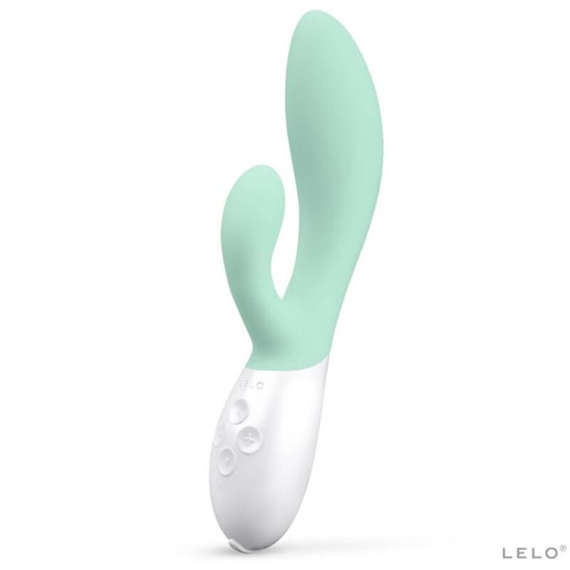 Lelo Ina 3 vibrador rabbit lujo verde agua