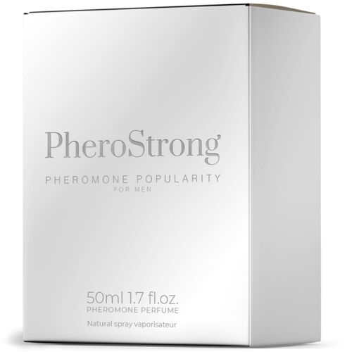 Pherostrong Popularity perfume con feromonas para hombre 50 ml