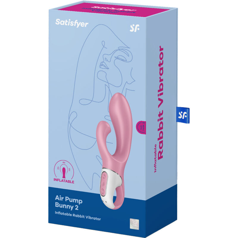 Satisfyer Air Pump Bunny 2 rosa