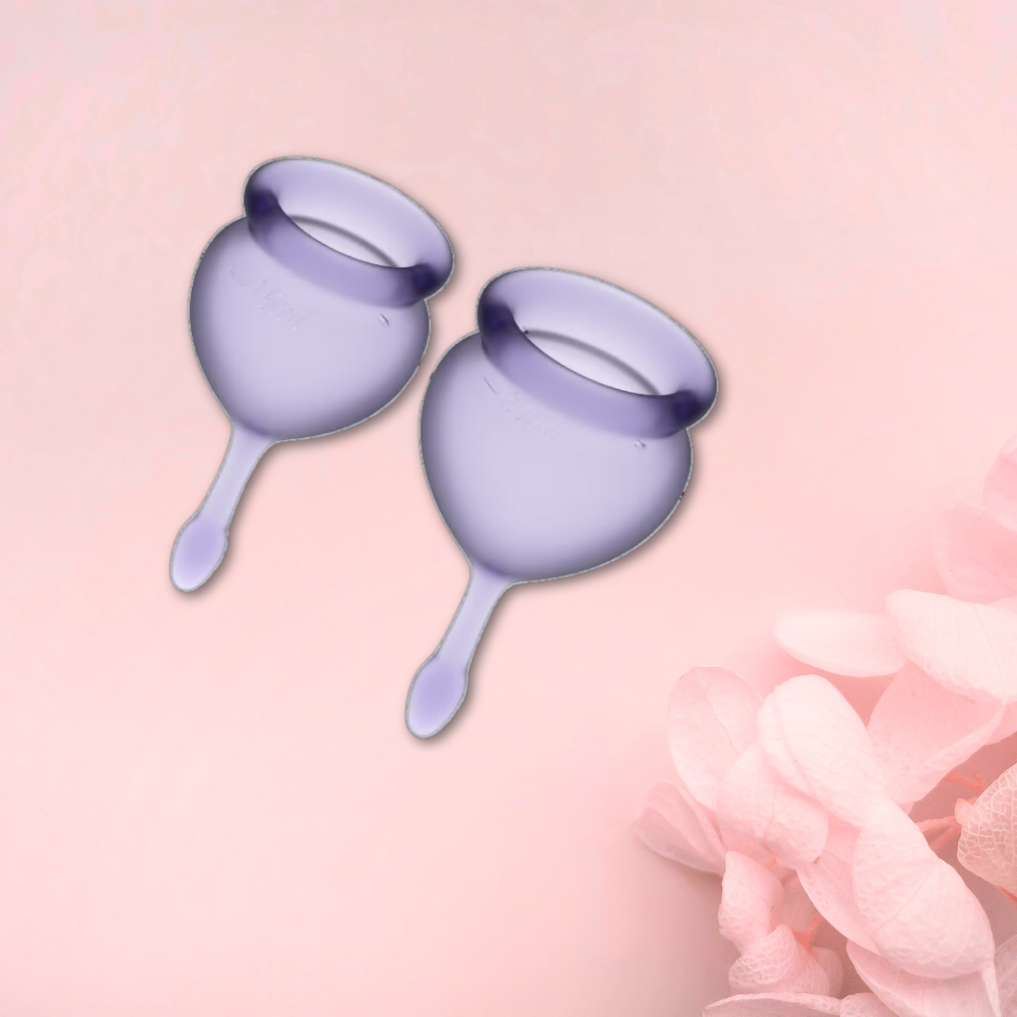 Satisfyer Feel Good Kit copa menstrual lila 15 + 20 ml