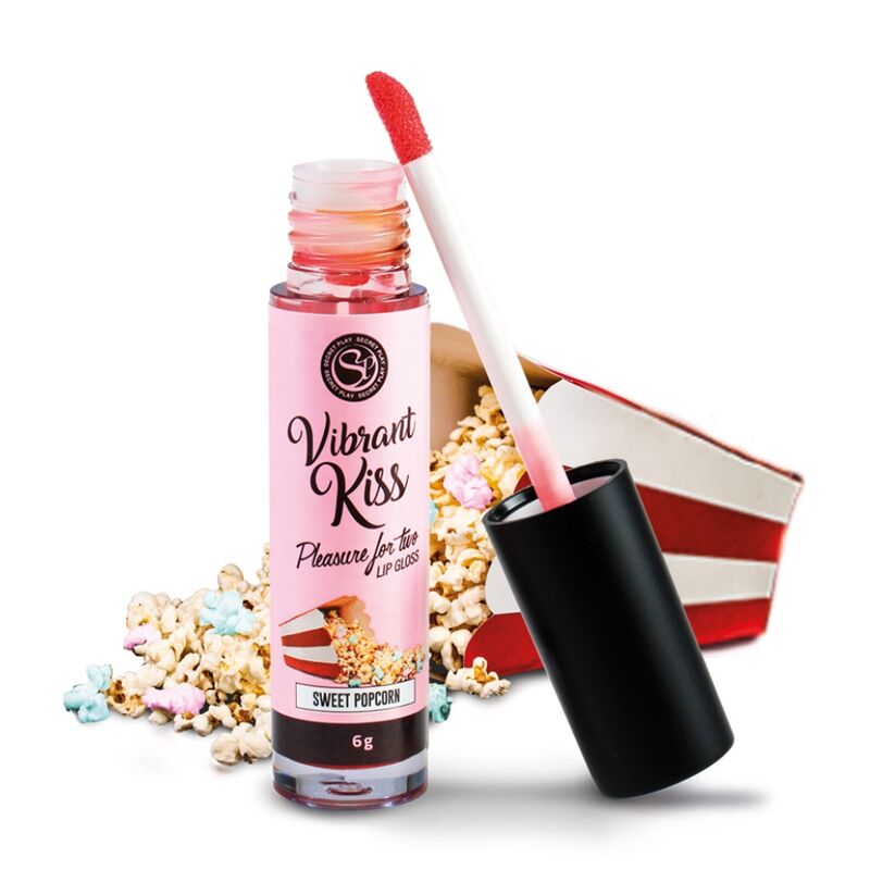 SecretPlay lip gloss vibrant kiss palomitas dulces 6 g
