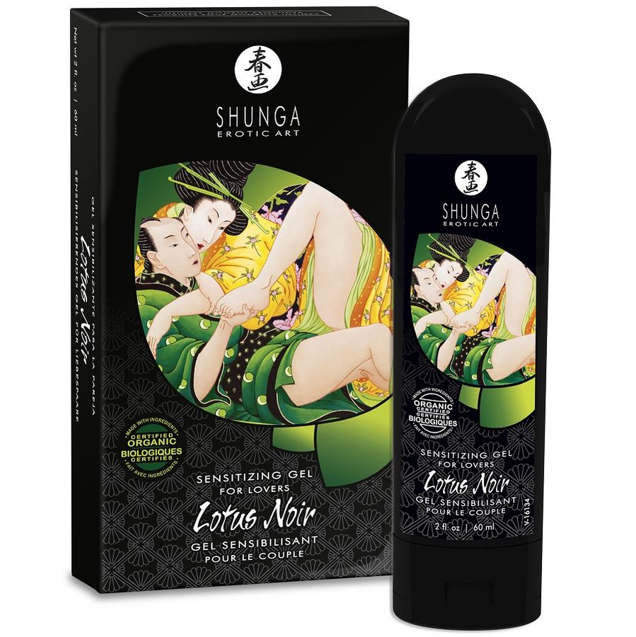 Shunga crema lotus noir sensibilizante 60 ml