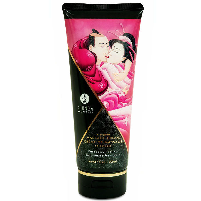 Shunga crema masaje frambuesa 200 ml