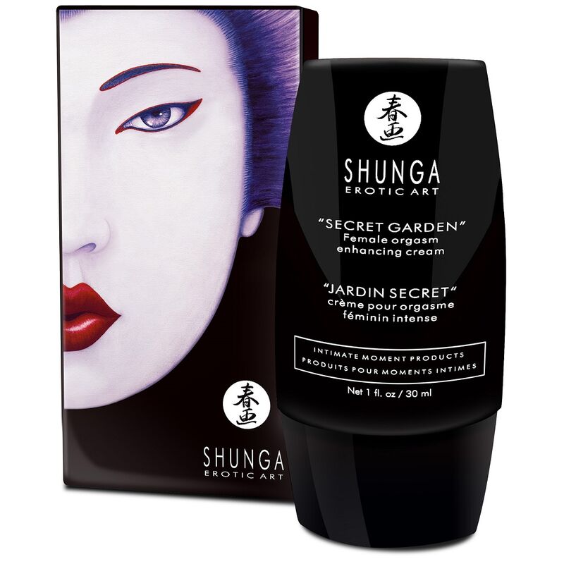 Shunga Jardín Secreto crema orgasmo femenino intenso 30 ml