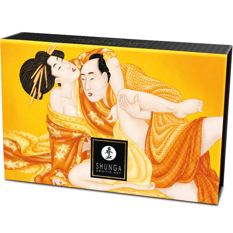 Shunga kit polvos de masaje comestible mango 75 g