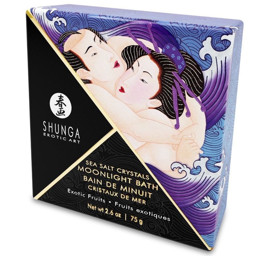 Shunga sales de baño aromatizadas exotic purple 75 g