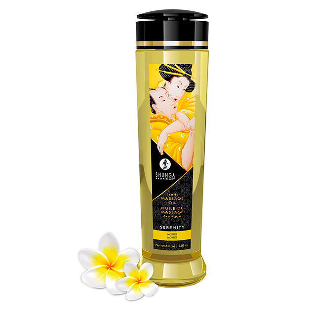 Shunga Serenity aceite de masaje erótico 240 ml