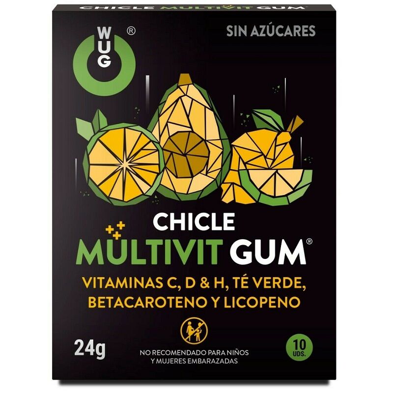 Wug Multivit Gum – el chicle funcional que refuerza tus defensas cada día