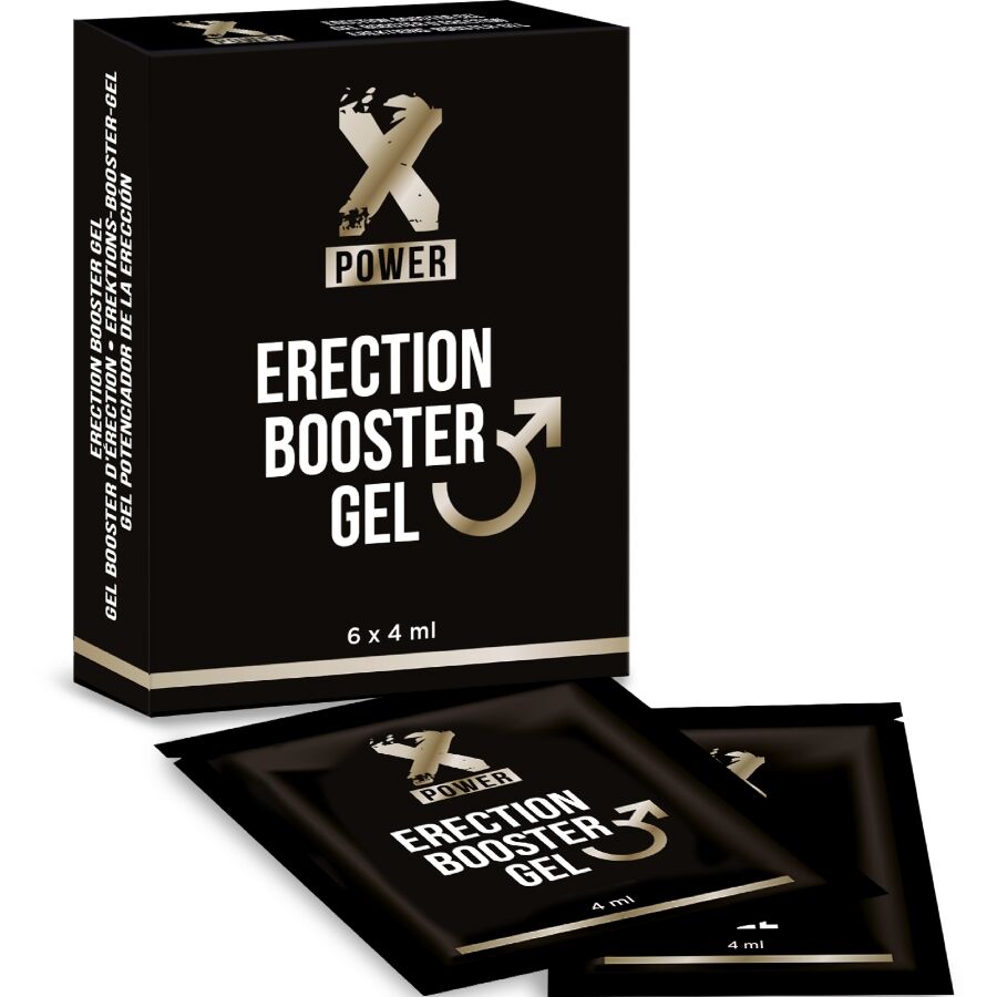 Xpower Erection Booster gel potenciador ereccion 6 x 4 ml