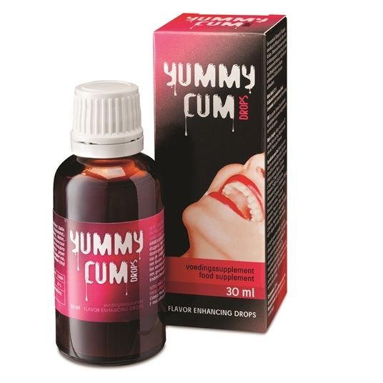 Yummy Cum Drops gotas para mejorar la intensidad del semen 30 ml