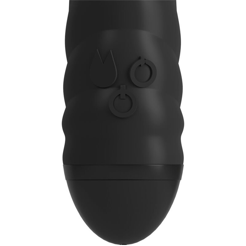 Adrien Lastic Twister vibrador y rotador negro