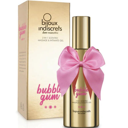 Bijoux Bubble Gum gel de masaje íntimo perfumado 100 ml