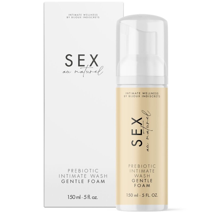 Bijoux Indiscrets Sex au Naturel gel íntimo prebiótico con espuma 150 ml