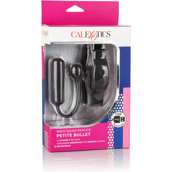 CalExotics bala vibradora con pulsera de control