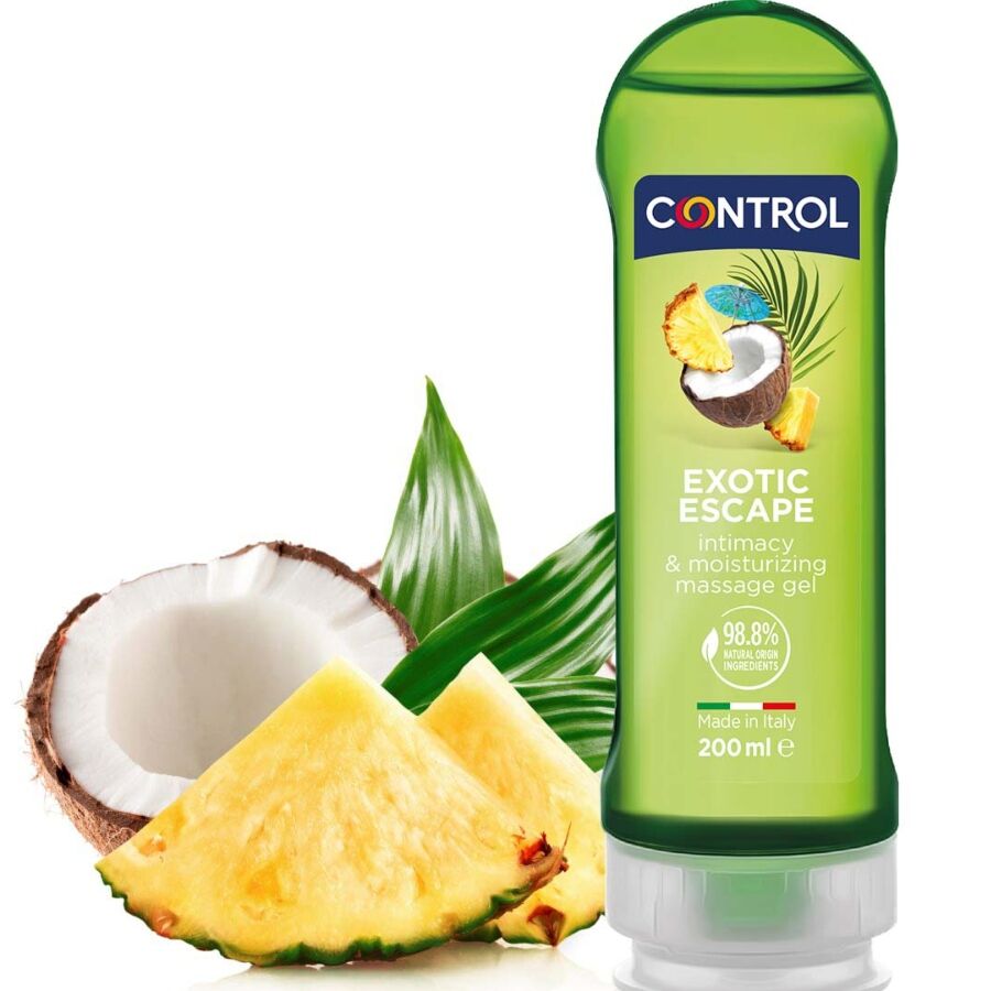 Control 2 en 1 massage & pleasure exotic 200 ml