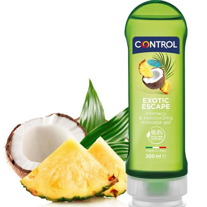 Control 2 en 1 massage & pleasure exotic 200 ml