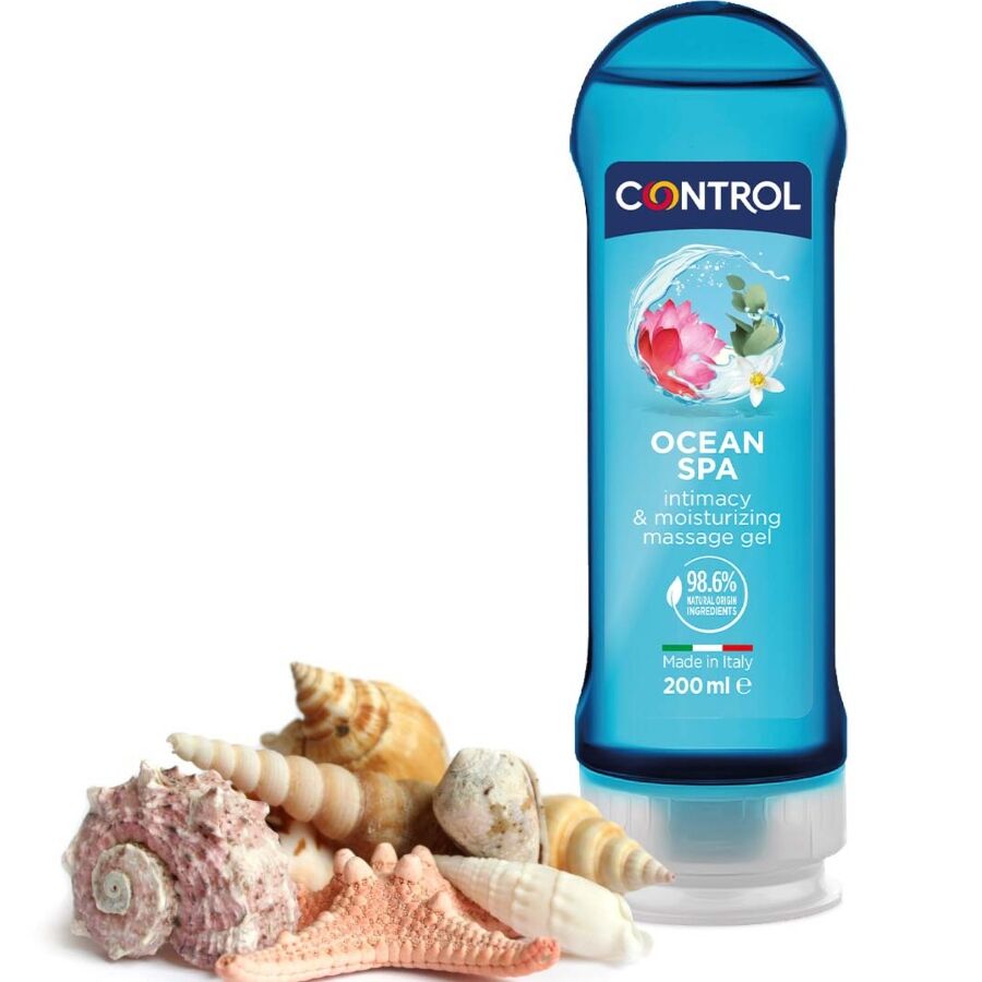 Control Mediterranean Sea 2 en 1 massage & pleasure 200 ml