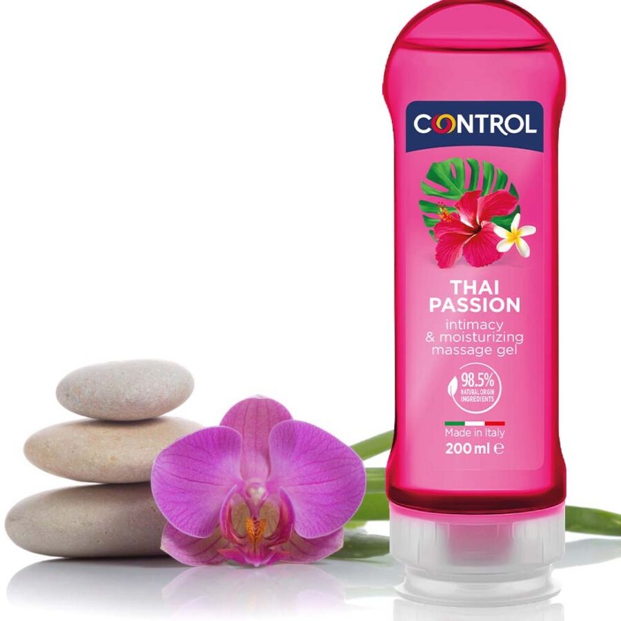 Control 2 en 1 massage & pleasure thai passion 200 ml