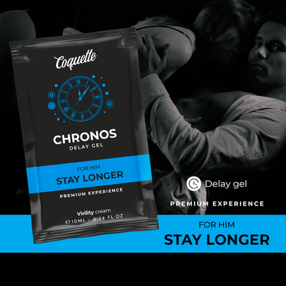 Coquette pocket Chronos delay gel retardante para él 10 ml
