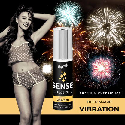 Coquette Pulse Gel fresa vibración liquida premium 6 ml