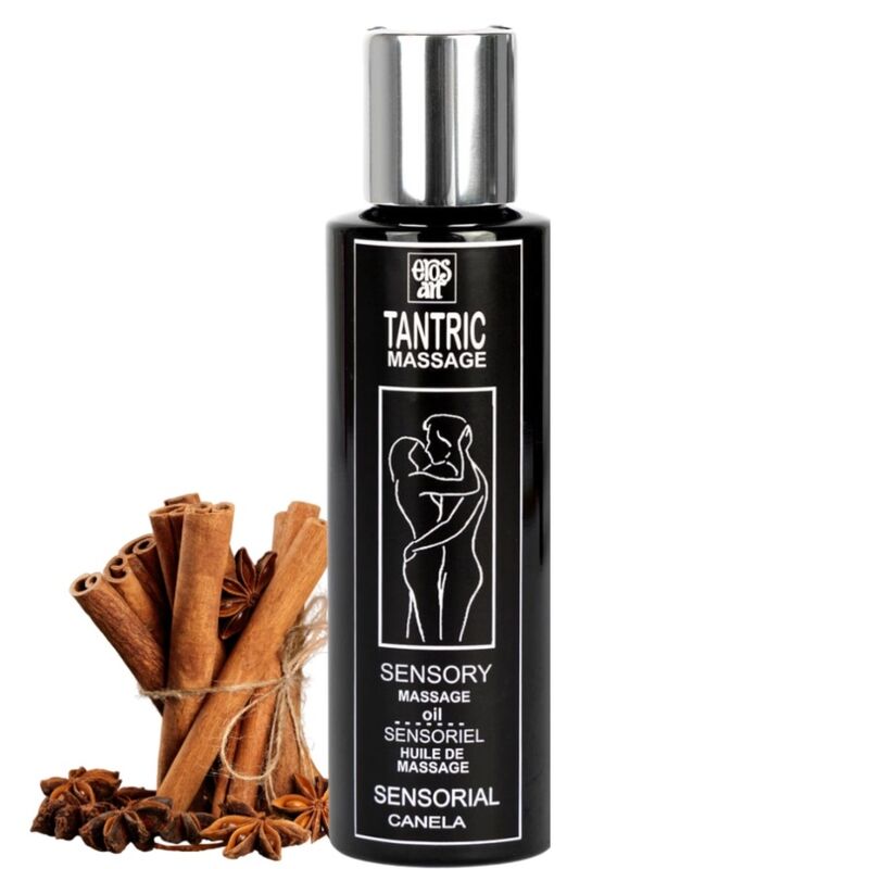 Eros-Art aceite masaje tantrico natural y afrodisíaco canela 100 ml