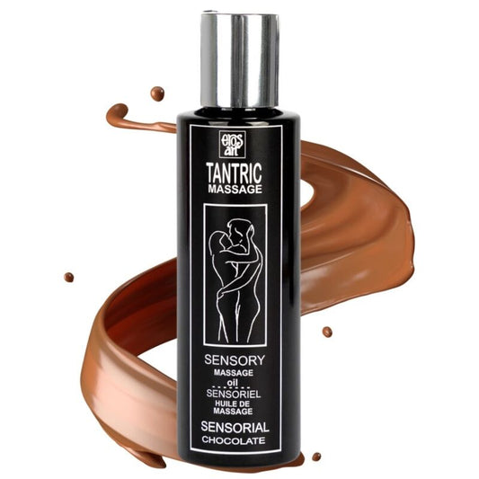 Eros-Art aceite masaje tantrico natural y afrodisíaco chocolate 100 ml