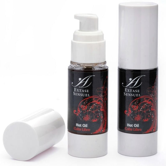Extase Sensual aceite estimulante calor cuba libre 30 ml