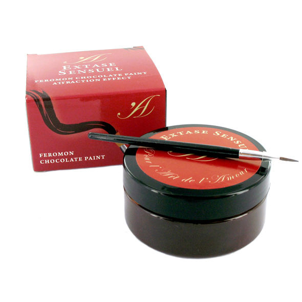 Extase Sensual pintura corporal de chocolate efecto atraccion 50 ml