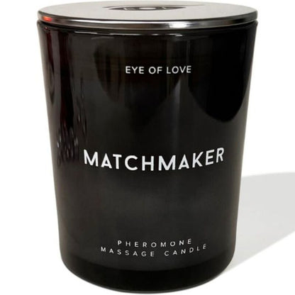 Eye of Love Matchmaker Black Diamond vela de masaje para él 150 ml