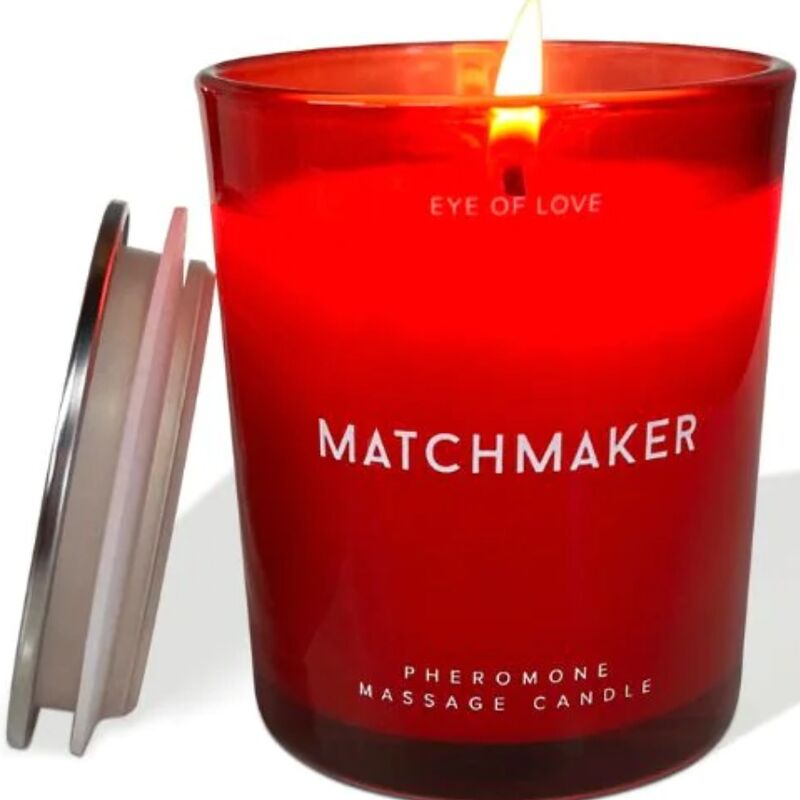 Eye of Love Matchmaker Red Diamond vela de masaje para ella 150 ml