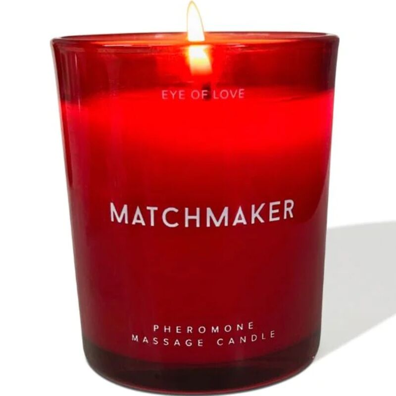Eye of Love Matchmaker Red Diamond vela de masaje para ella 150 ml