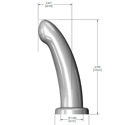 Herspot dildo Golden Rose talla grande
