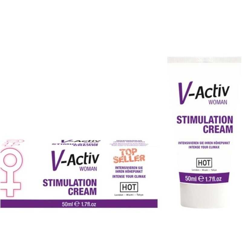 Hot V-Activ crema estimuladora mujer 50 ml