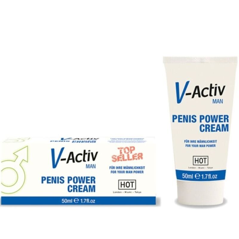 Hot V Activ crema potenciadora hombre 50 ml