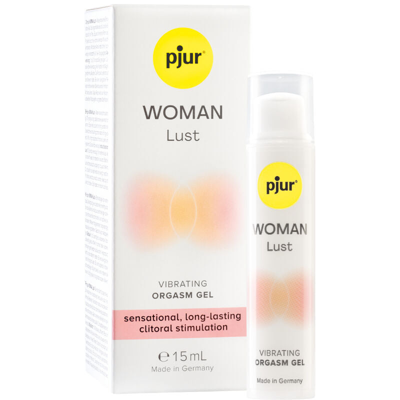 Pjur Woman Lust gel vibrador para orgasmo 15 ml