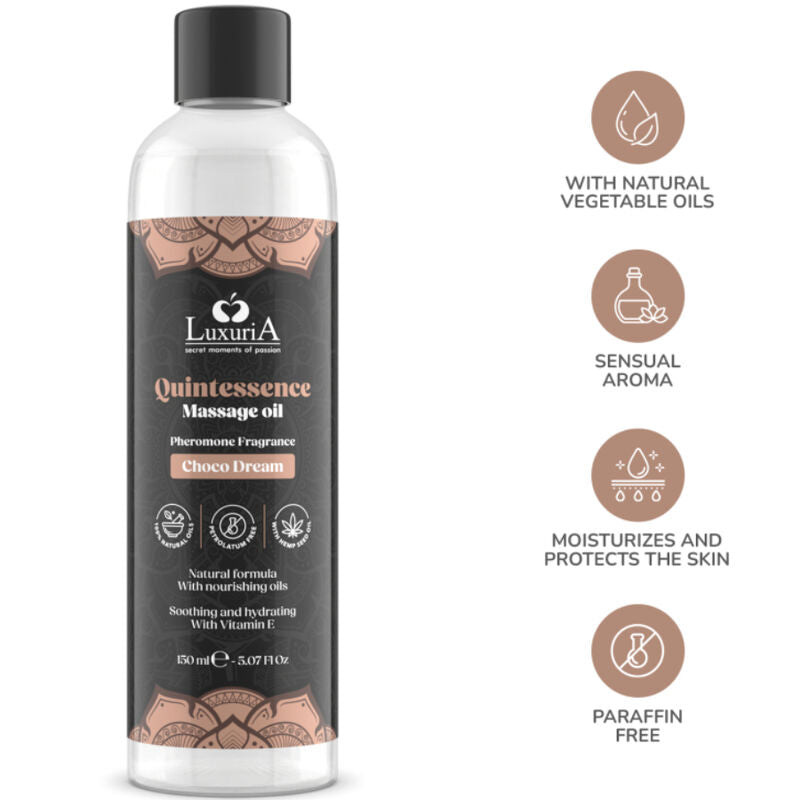 Intimateline Luxuria aceite de masajes chocolate 150 ml