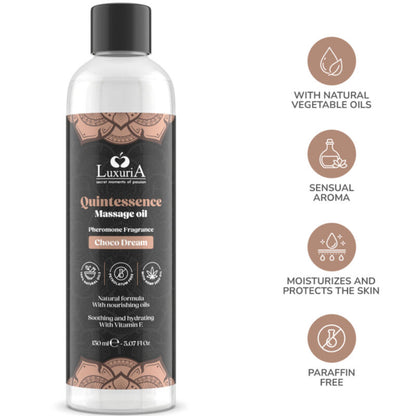 Intimateline Luxuria aceite de masajes chocolate 150 ml