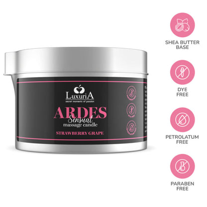 Intimateline Luxuria vela de masaje uva 80 ml