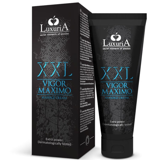 Intimateline Luxuria XXL vigor máximo crema masaje voluminizadora 75 ml