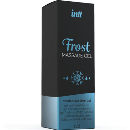 INTT gel de masaje sabor a menta efecto frio intenso