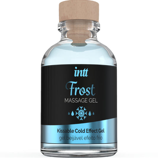 INTT gel de masaje sabor a menta efecto frio intenso