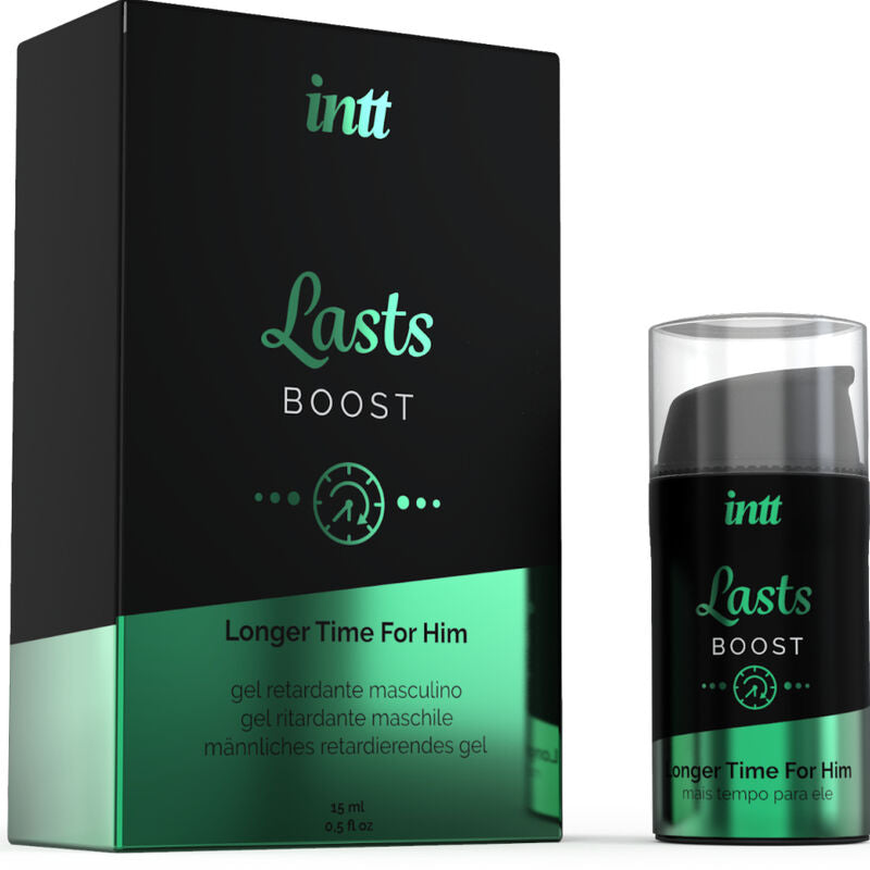 Intt Lasts Boost gel retardante eyaculación masculino 15 ml