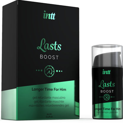 Intt Lasts Boost gel retardante eyaculación masculino 15 ml