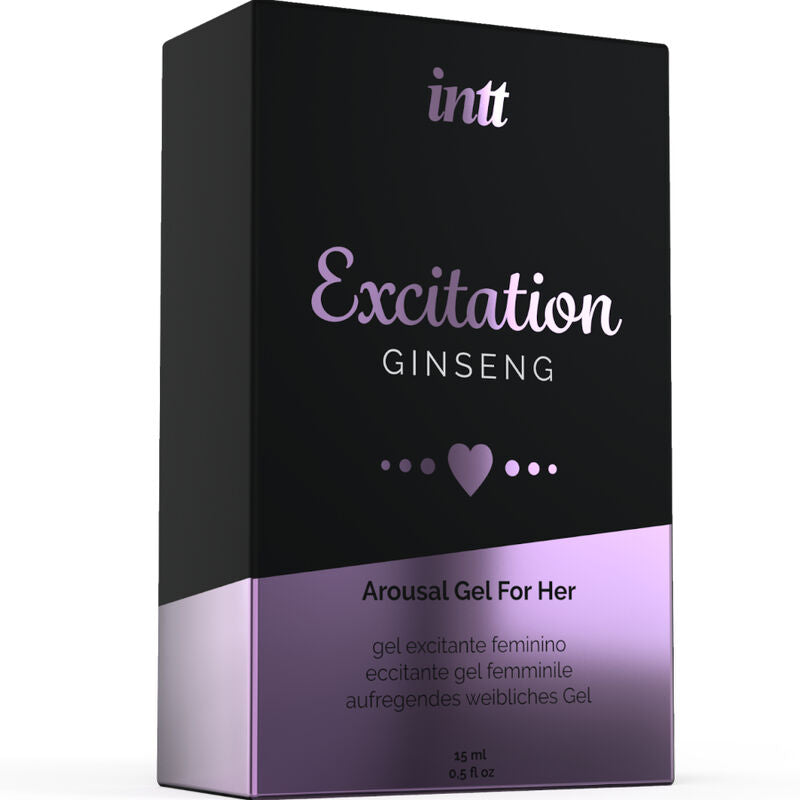 Intt lubricants gel estimulante y excitante íntimo calor activador deseo sexual 15 ml
